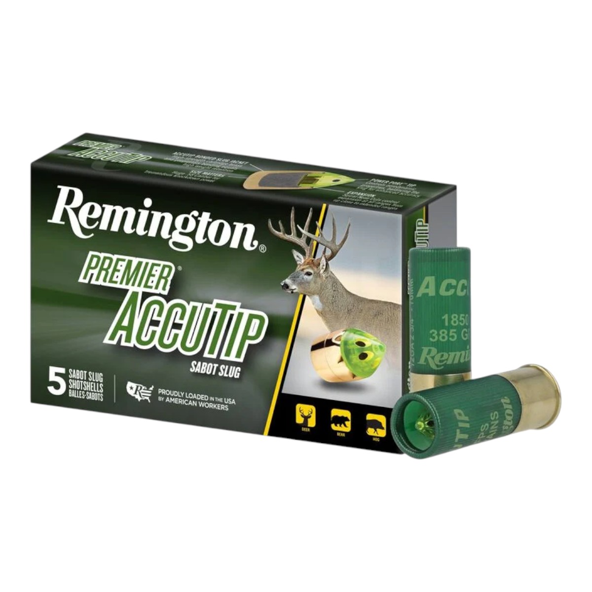 Remington - 12 Ga Premier Accutip Sabot Slugs