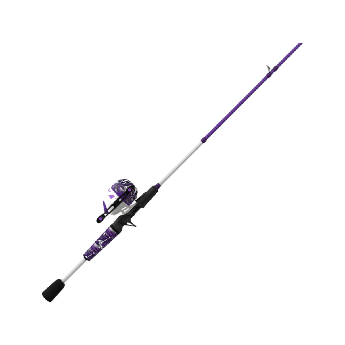 Zebco - Roam Prism Purple Medium Spincast Combo - 6'0"