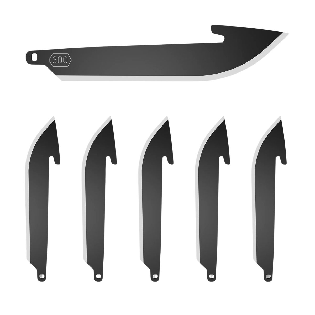 Outdoor Edge - Drop-point Replacement Blades 6-Pack