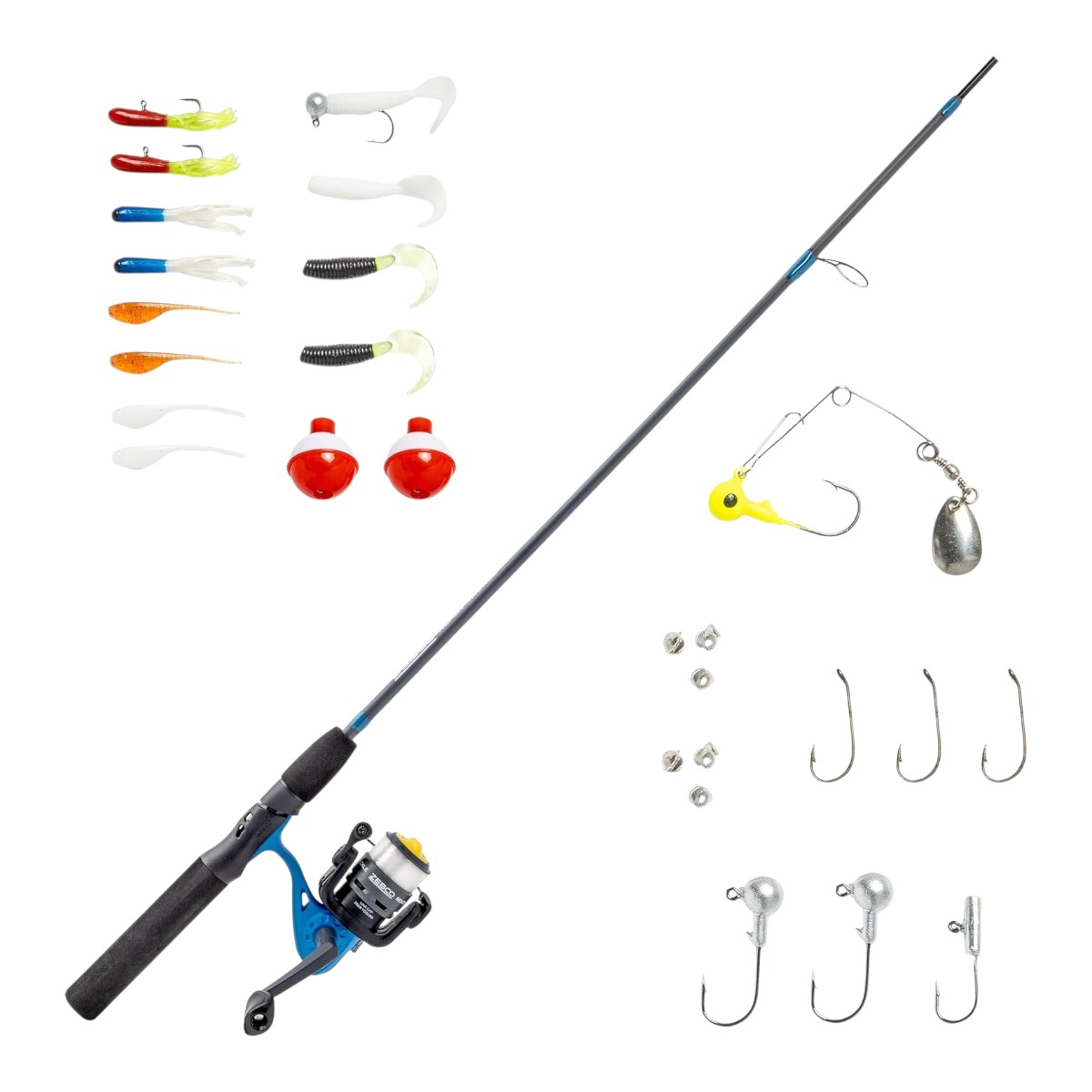Zebco - Ready Tackle Spinning Combo