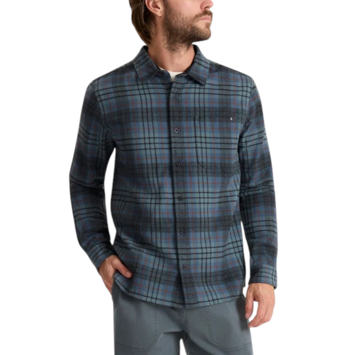Roark - Chemise en flanelle Crossroads pour homme