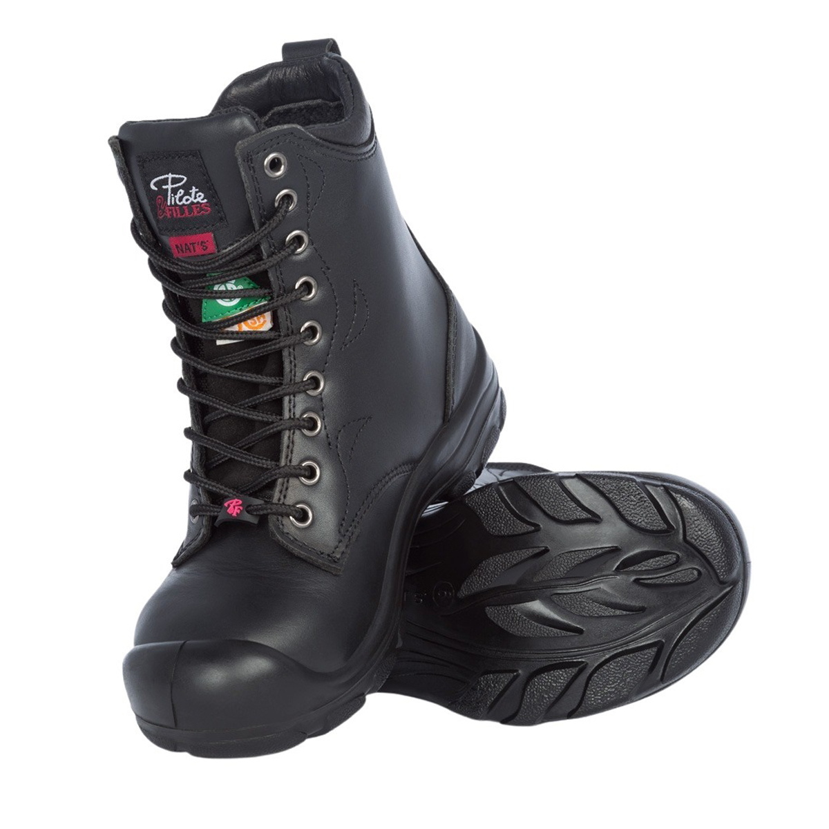 Bottes de s curit cap d acier pour femme Pilote Filles