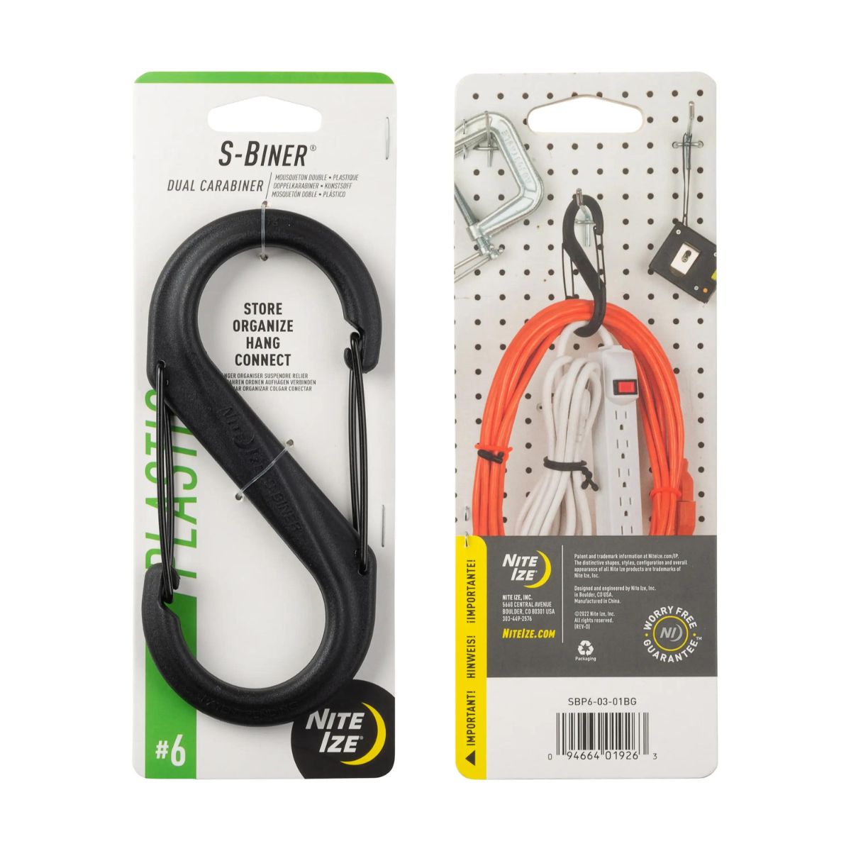 Nite Ize - S-Biner Plastic Dual Carabiner