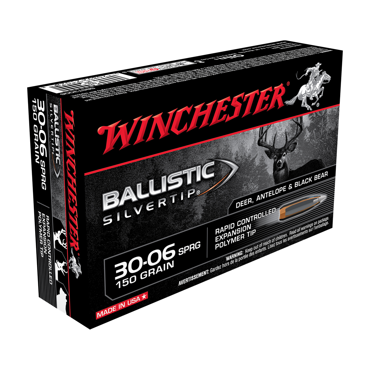 Winchester - Ballistic Silvertip 30-06 SPRG 150 GR