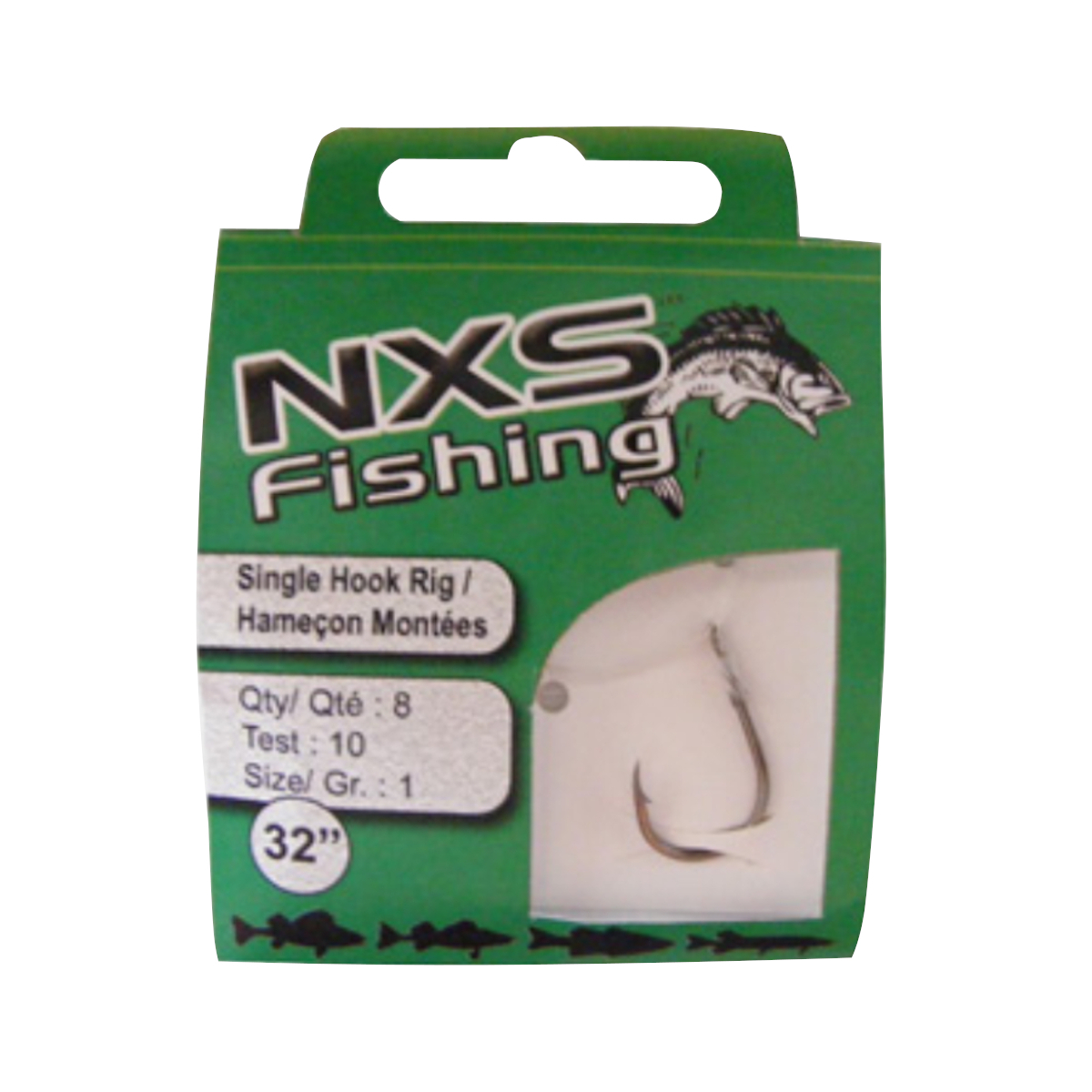 NXS - #4 Single Hook Rigs