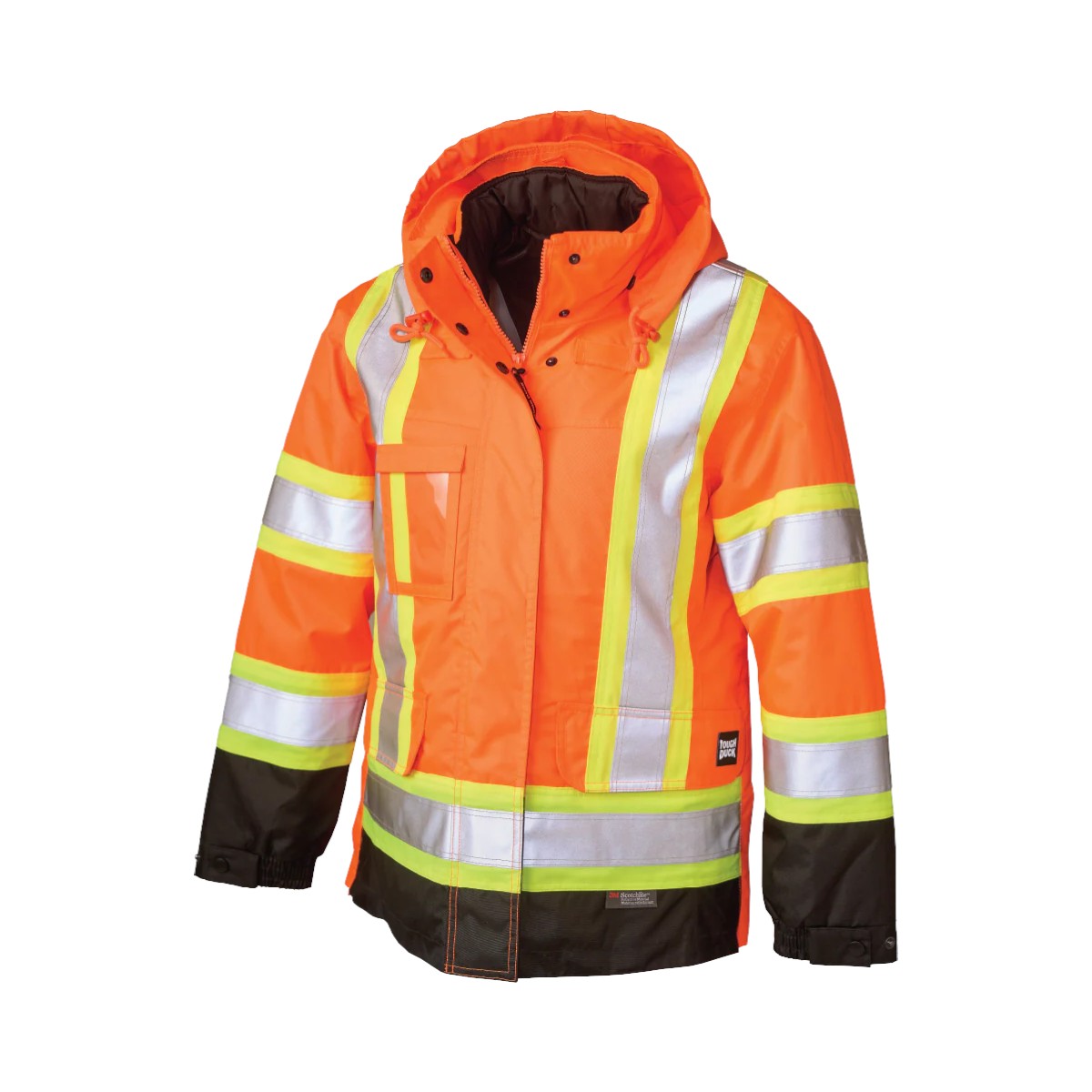 Tough Duck - Women's SJ46 Poly Oxford 5-In-1 Safety Jacket