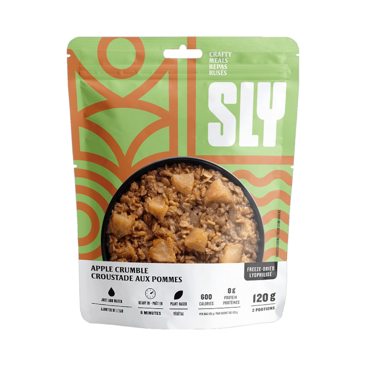 Sly Foods - Freeze-Dried Apple Crumble 120 g