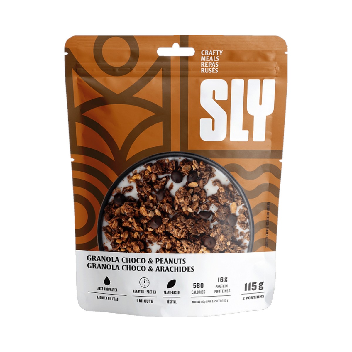 Sly Foods - Freeze-Dried Chocolate & Peanut Granola 115 g