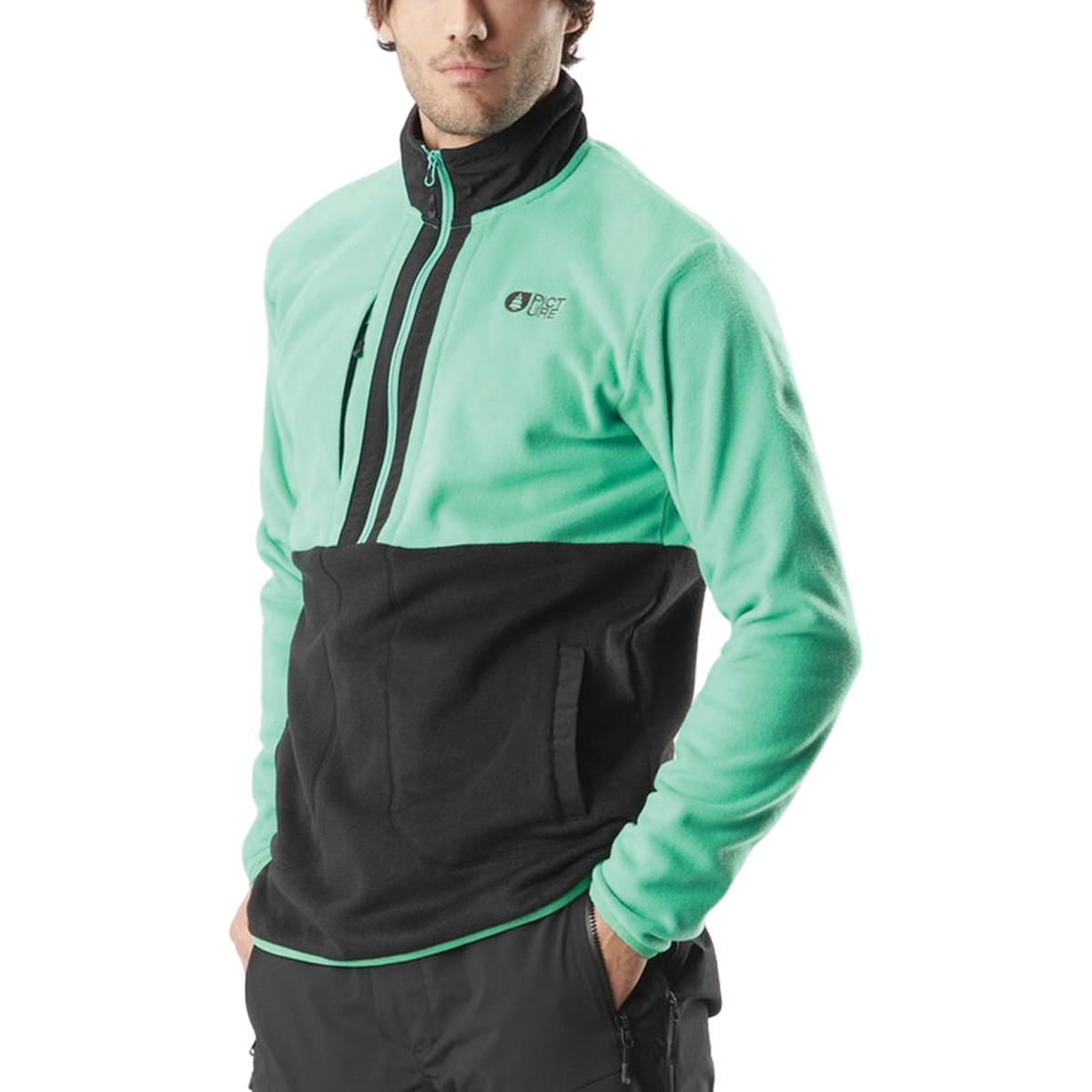 Picture Organic Clothing - Chandail polaire Mathew 1/4 pour homme