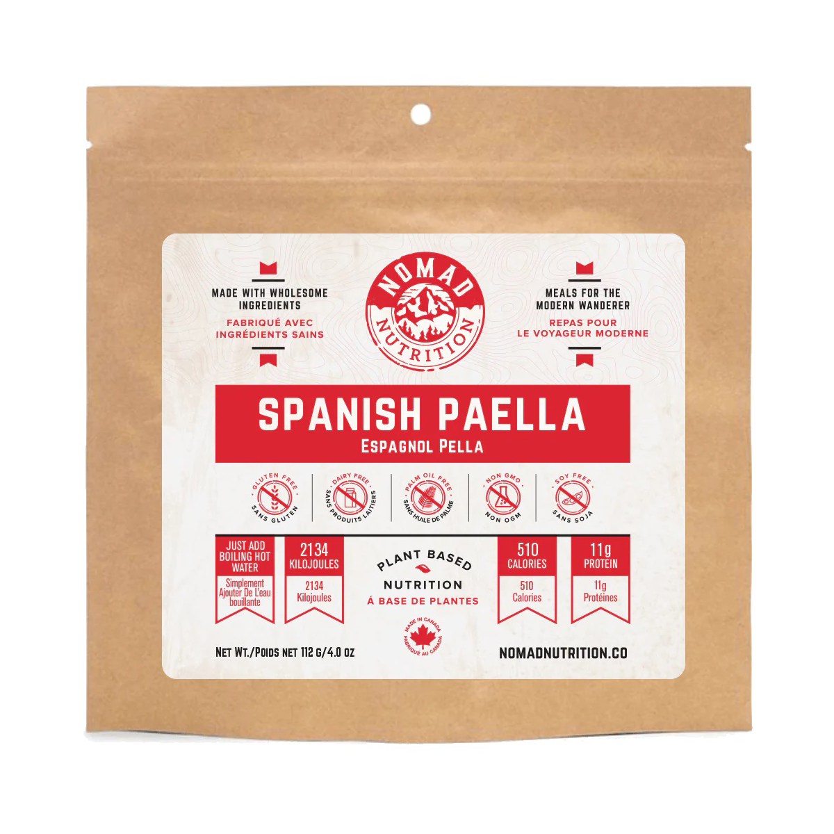 Nomad Nutrition - Spanish Paella 112 g