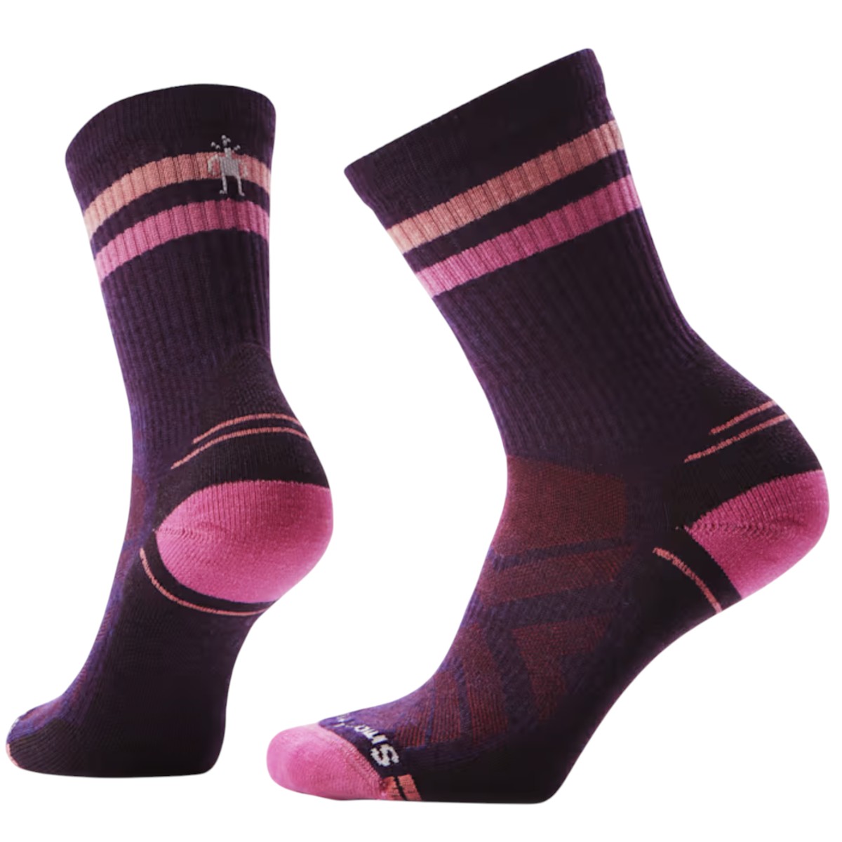 Smartwool - Women's Tube Slim Cushion Striped Hiking Socks.