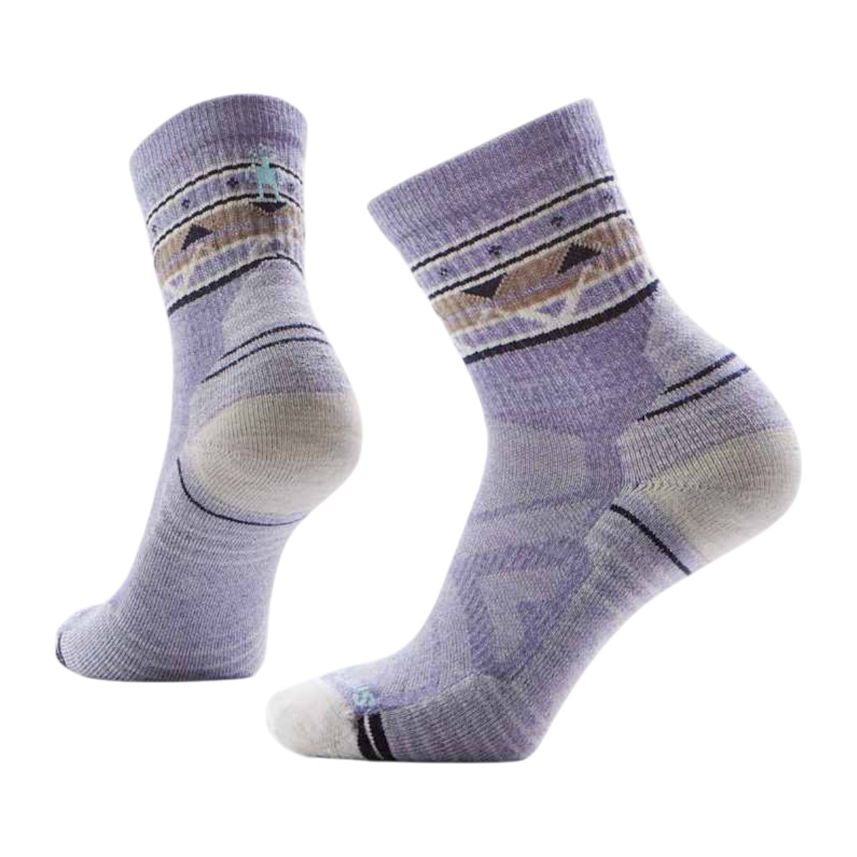 Smartwool - Women’s Zig Zag Valley Slim Cushion Hiking Mid Crew Socks