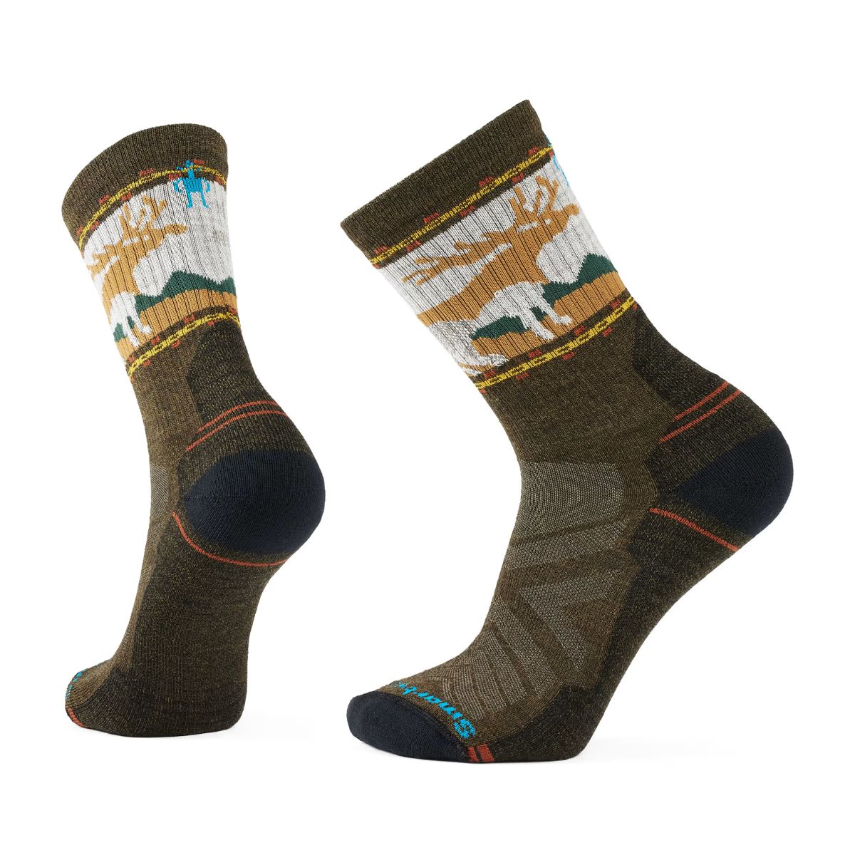 Smartwool - Men's Hike Mountain Moose Crew Socks