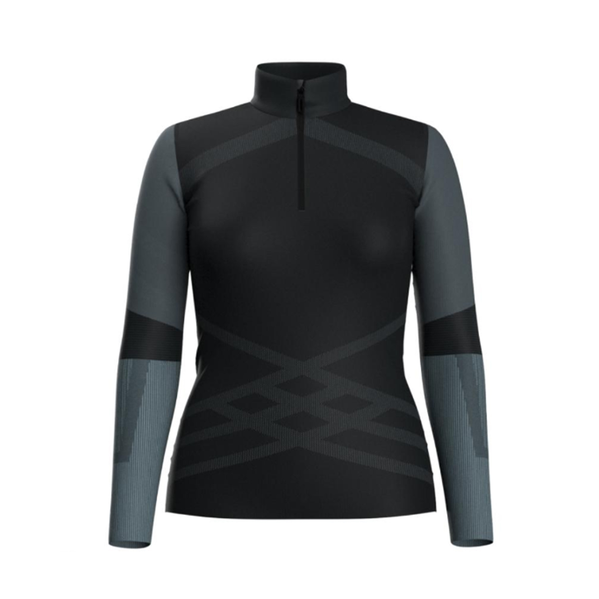 Smartwool - Women's Intraknit™ Thermal Merino Colorblock 1/4 Zip Base Layer