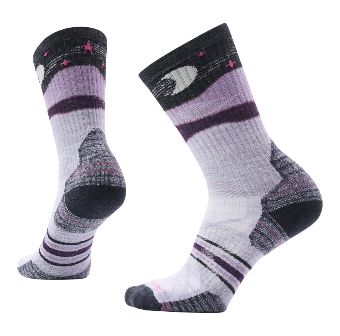 Smartwool - Chaussettes de randonnée Lunar Trek Crew pour femme