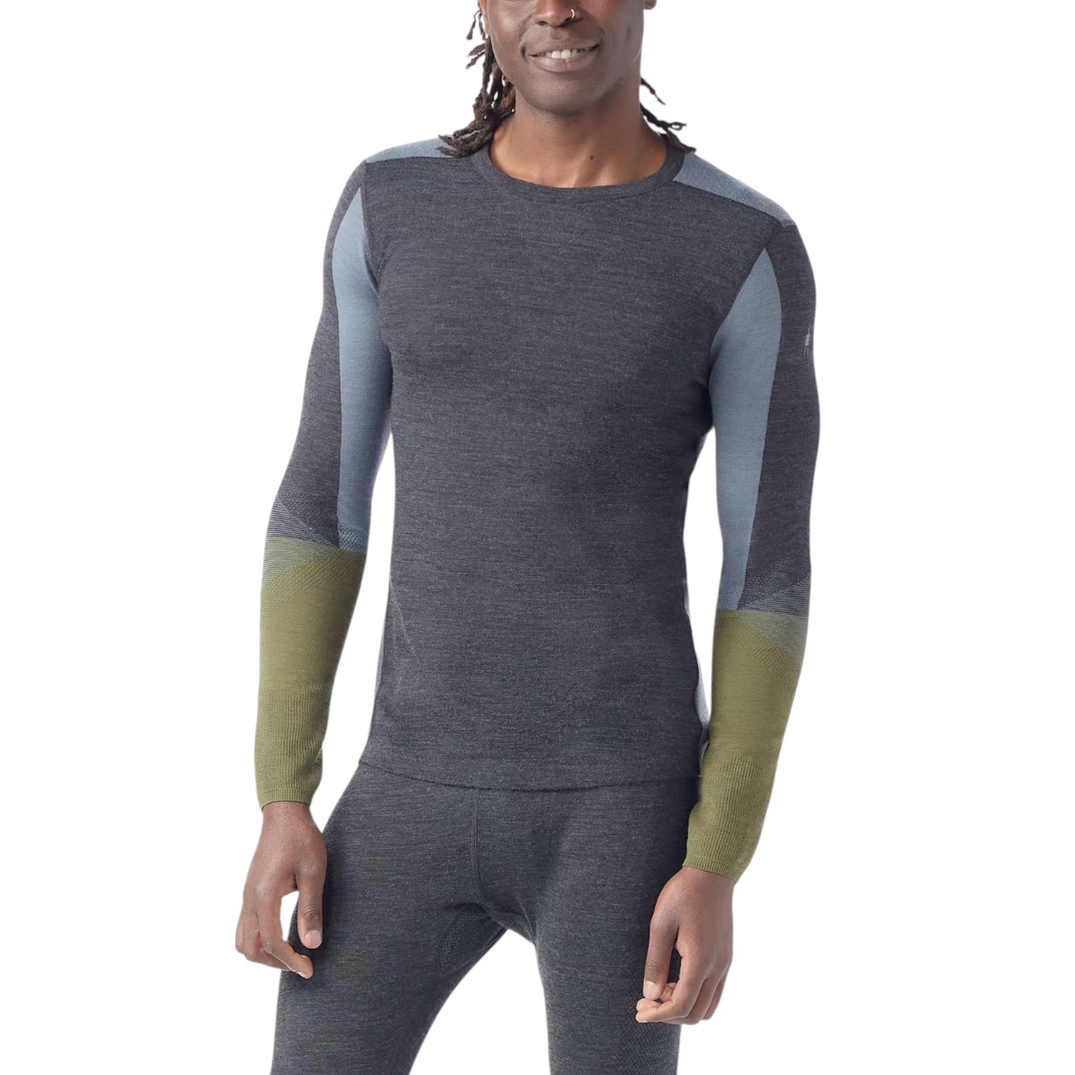 Smartwool - Men's Intraknit™ Thermal Merino Base Layer Colorblock Crew
