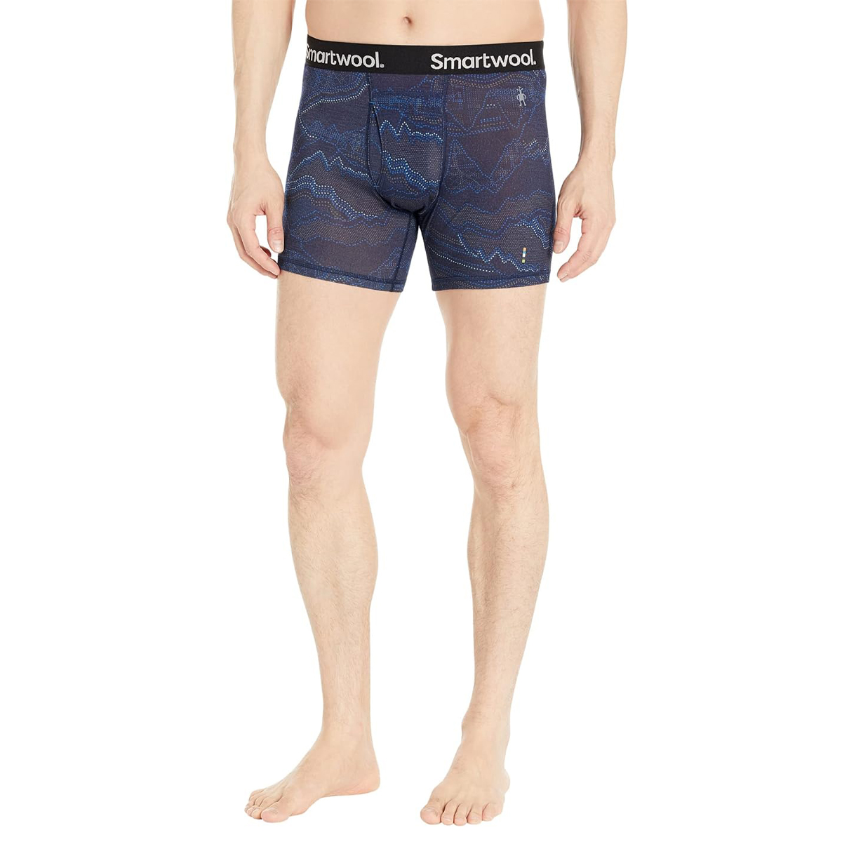 Chaussettes Randonnée Smartwool – Mérinos – Noires/Bleues – Taille M – Neuves