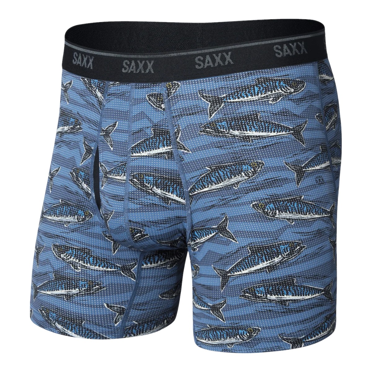 SAXX - Men's Quest Quick-Dry Mesh Boxer Briefs