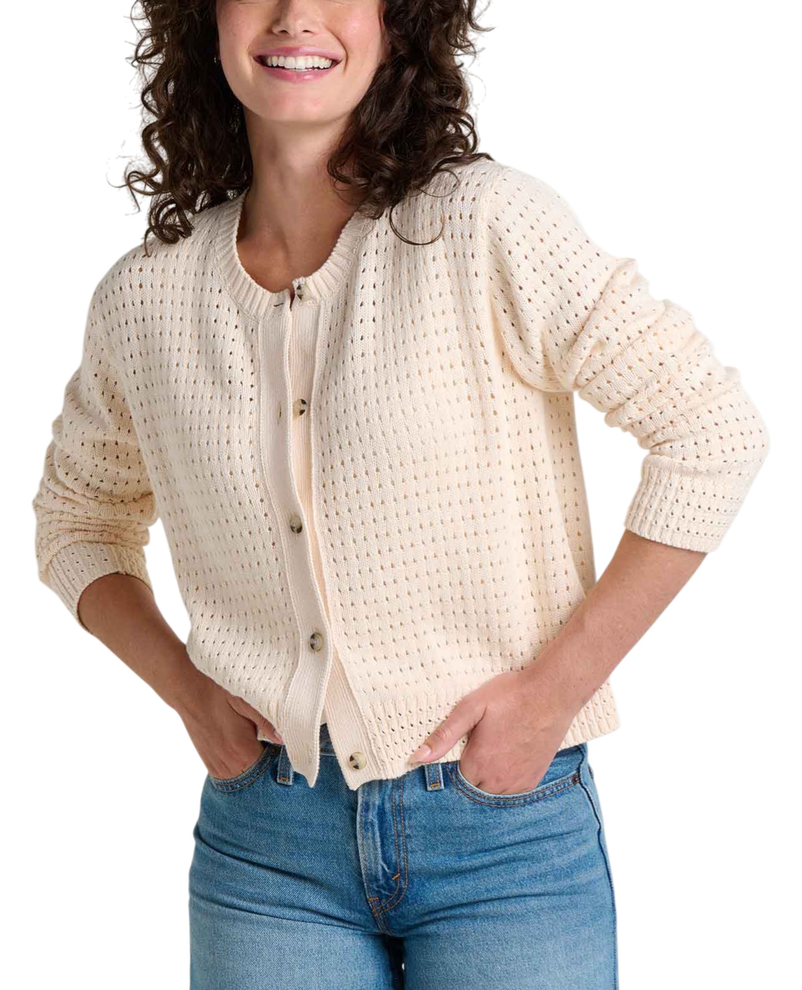 Toad and Co. - Women's Bianca Pointelle Cardigan