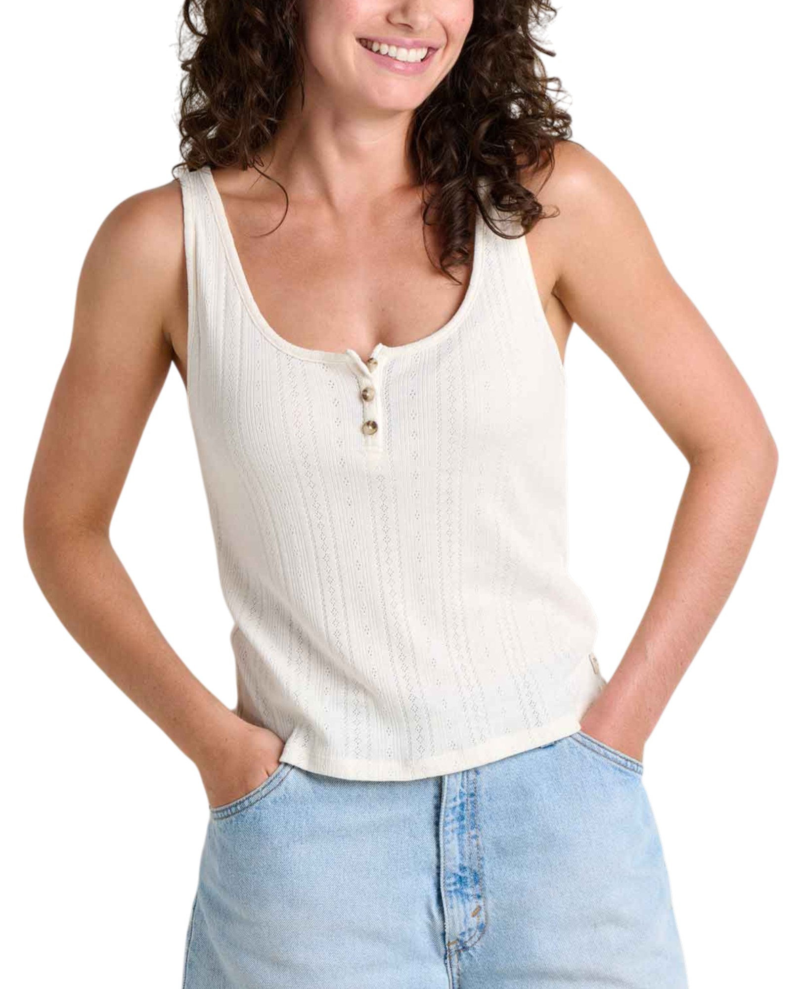 Toad and Co. - Women's Foothill Pointelle Henley Tank