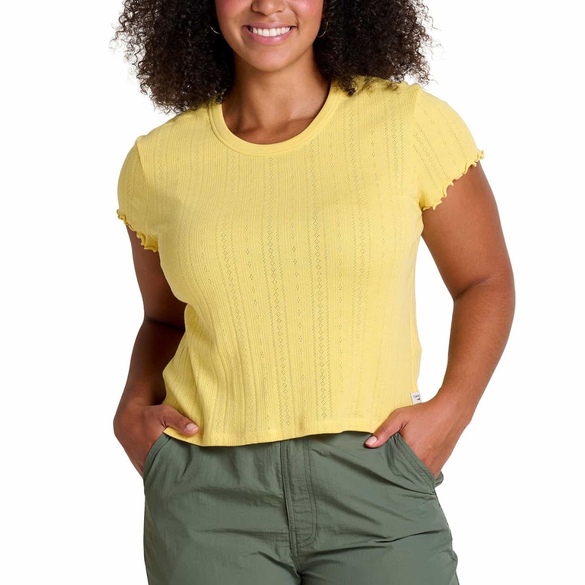 Toad and Co. - Women's Foothill Pointelle Baby T-Shirt