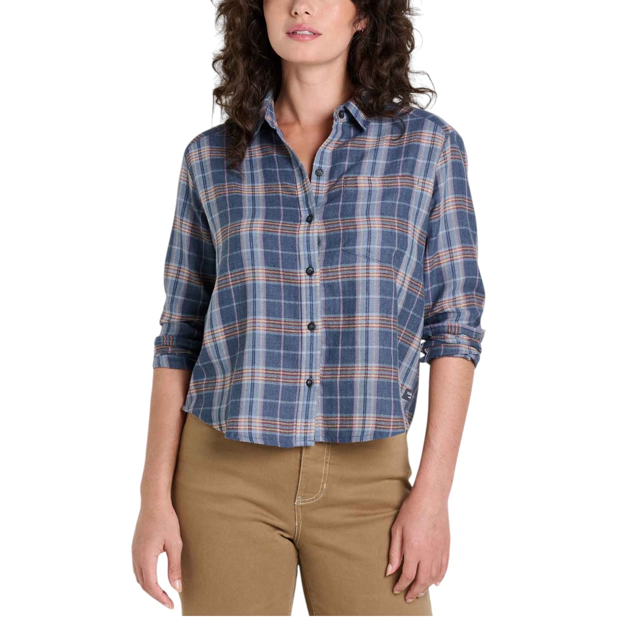 Toad and Co. - Chemise en flanelle ample Re-Form pour femme