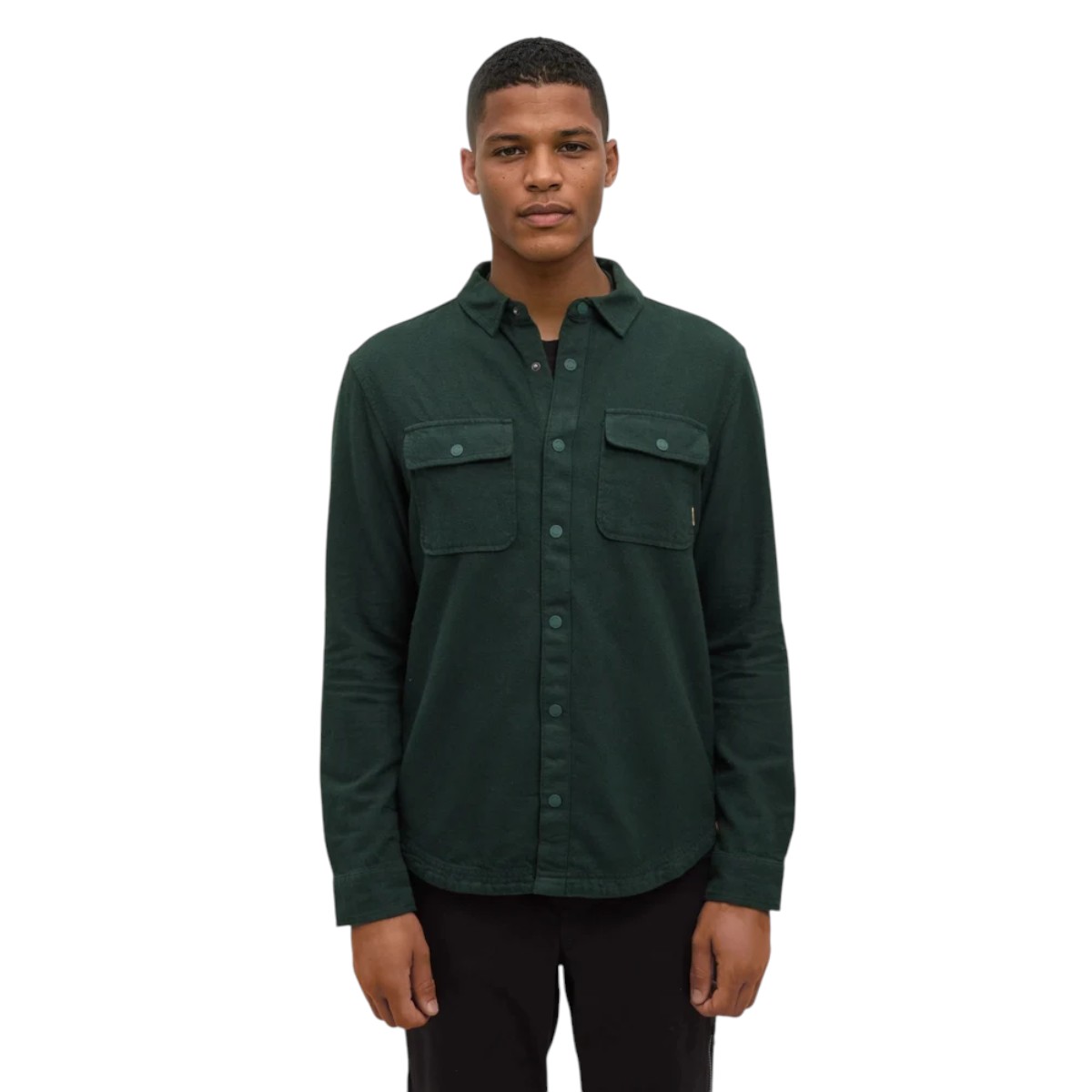 Tentree - Chemise boutonnée Colville en flanelle Kapok pour homme