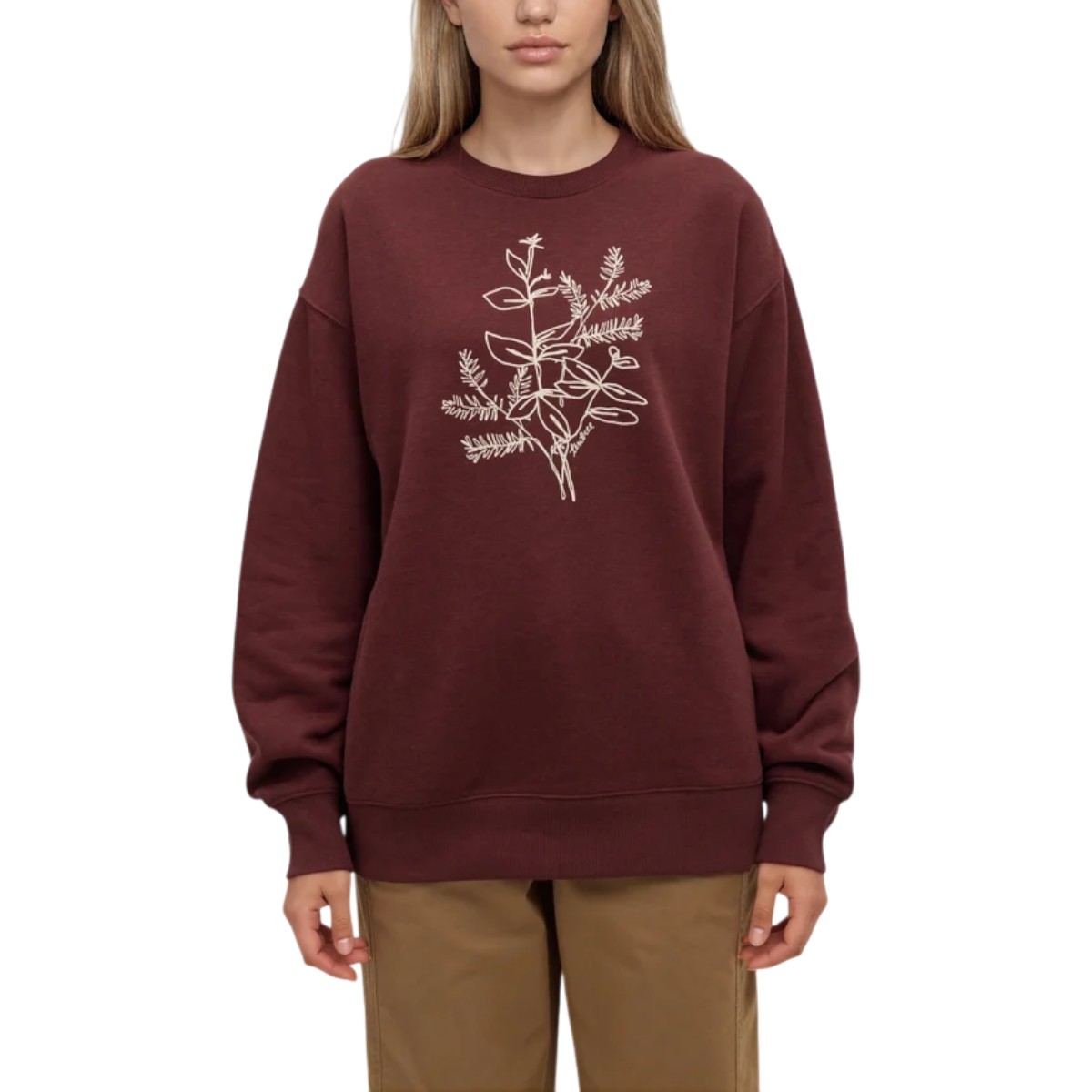 Tentree - Chandail à col rond Autumn Flora pour femme