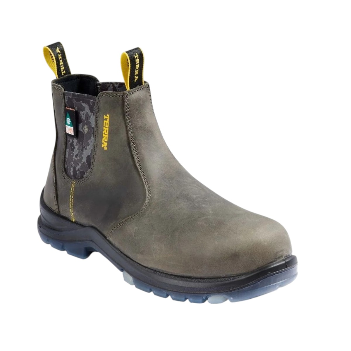 Terra - Terra Murphy Unisex 6" Composite Toe Slip On Work Boots