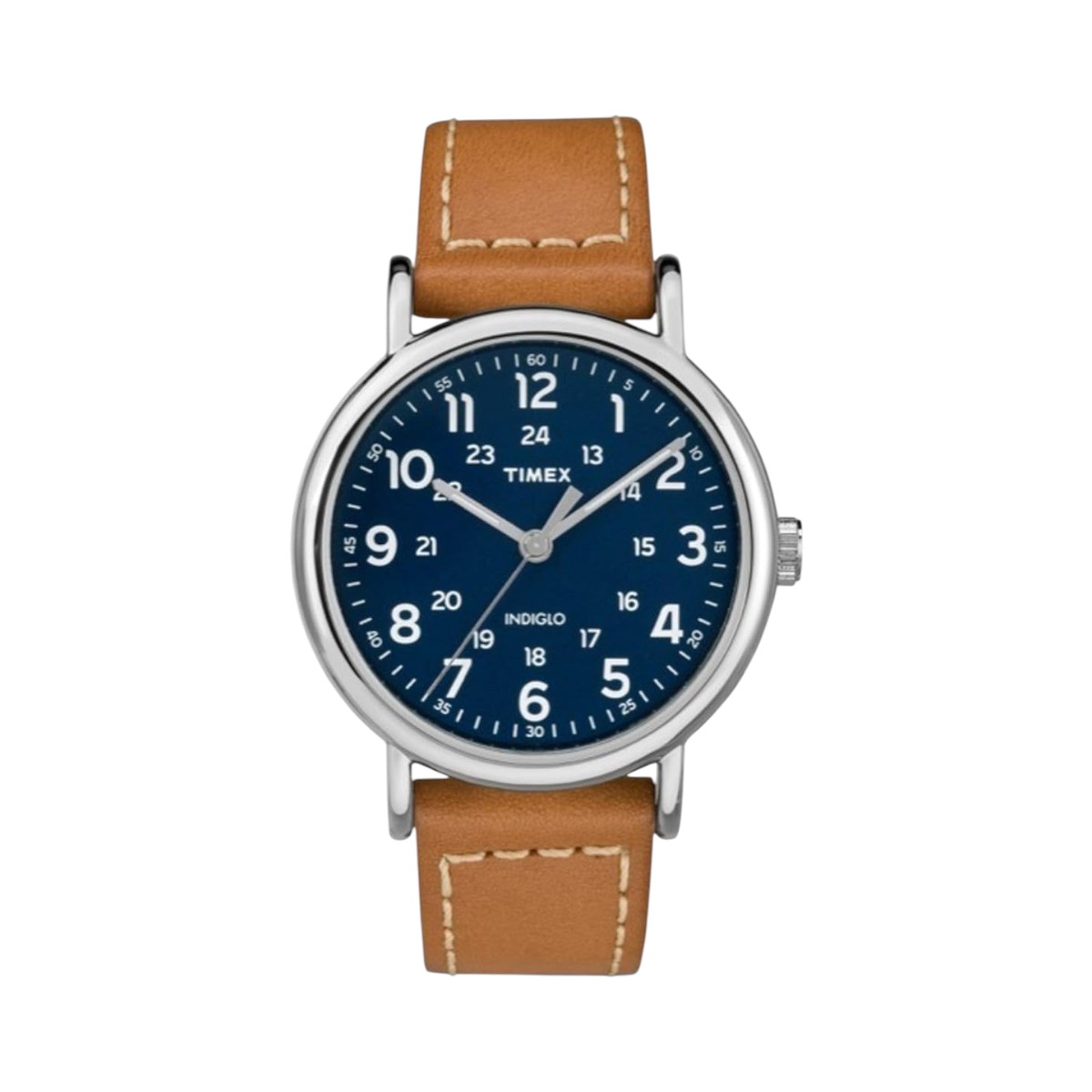 Timex - Men’s Weekender Leather Strap Watch