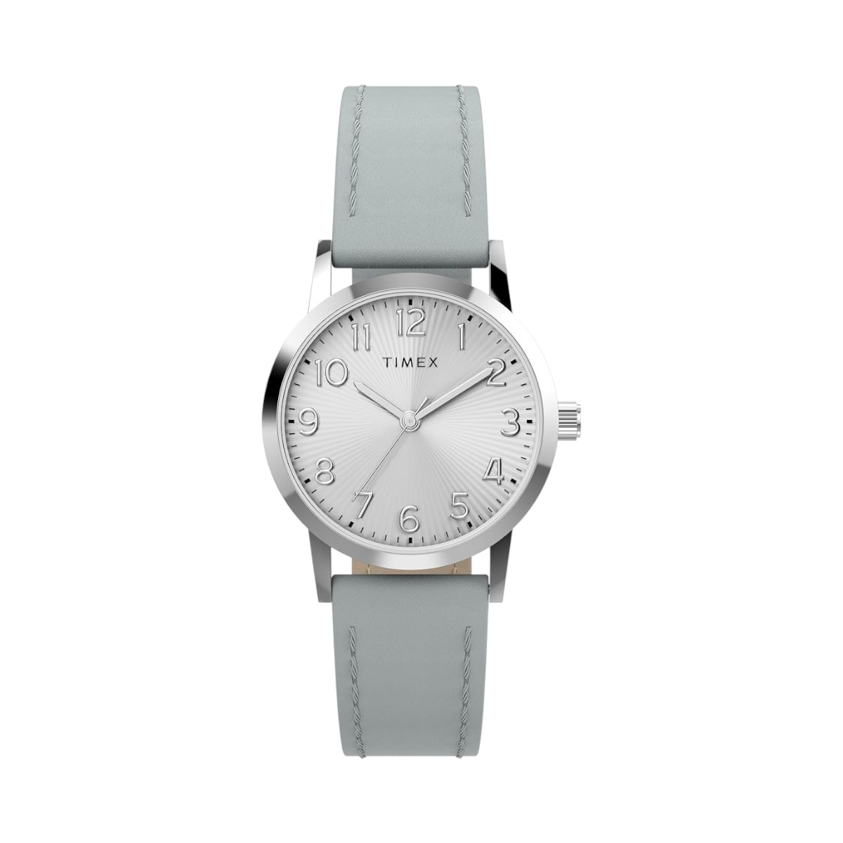 Timex - Montre à bracelet en cuir Main Street pour femme