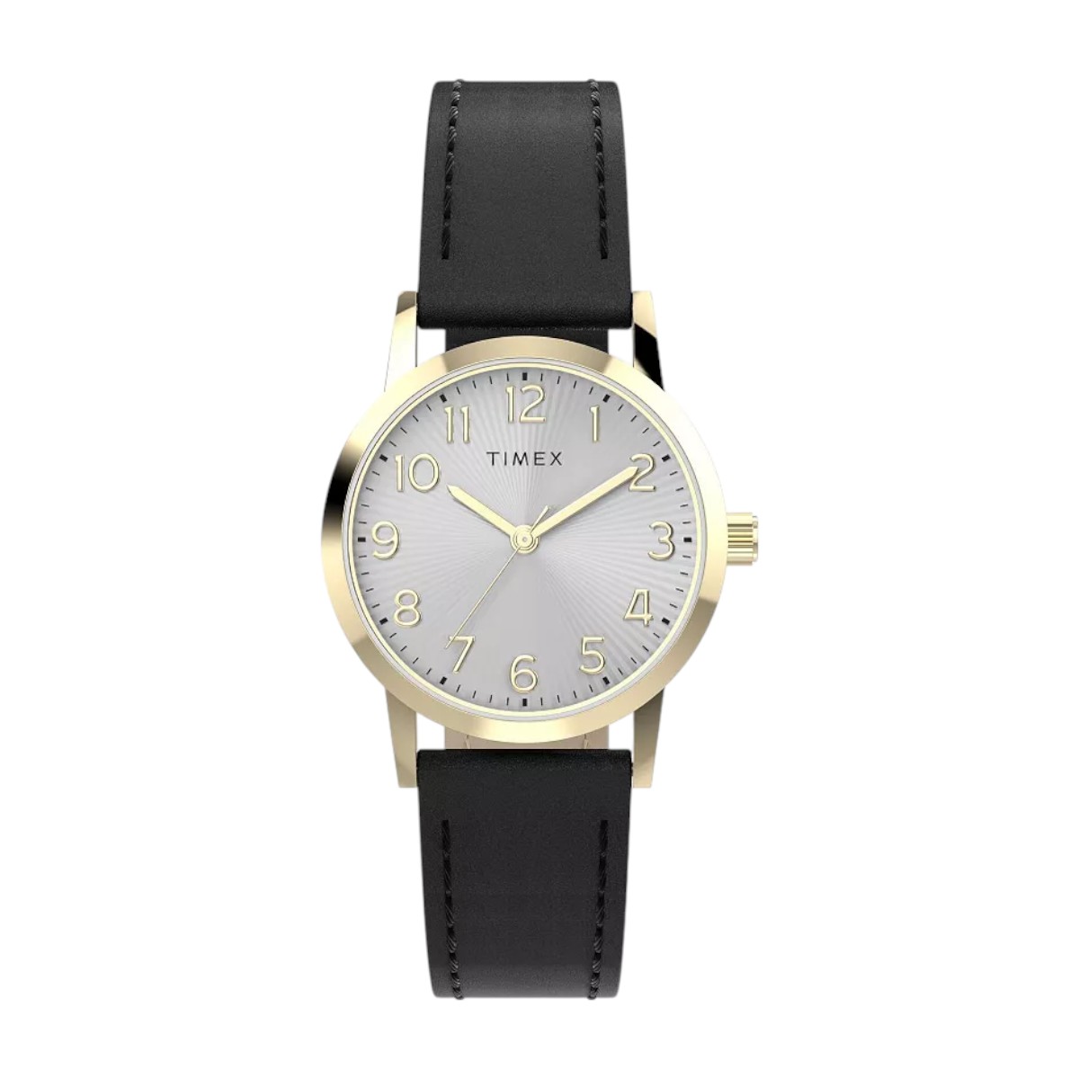 Timex - Montre à bracelet en cuir Main Street pour femme