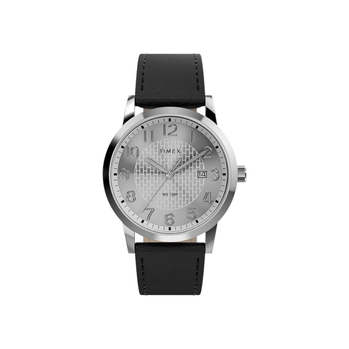 Timex - Montre à bracelet en cuir Main Street pour homme