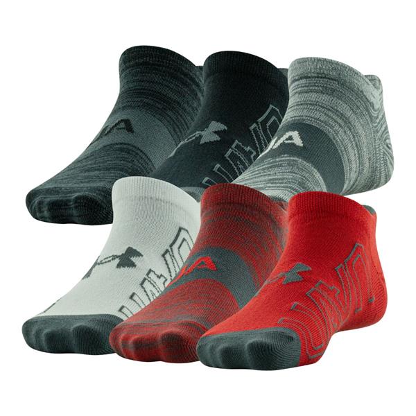 Under Armour - Boys' UA Essential Lite Socks - 6 Pairs