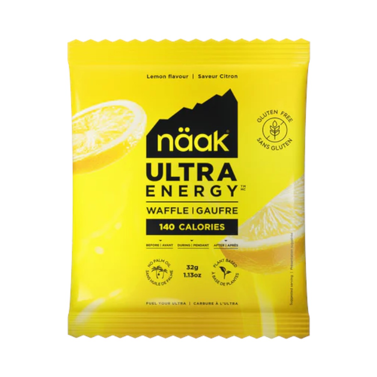 Näak - Ultra Energy Waffle - Lemon