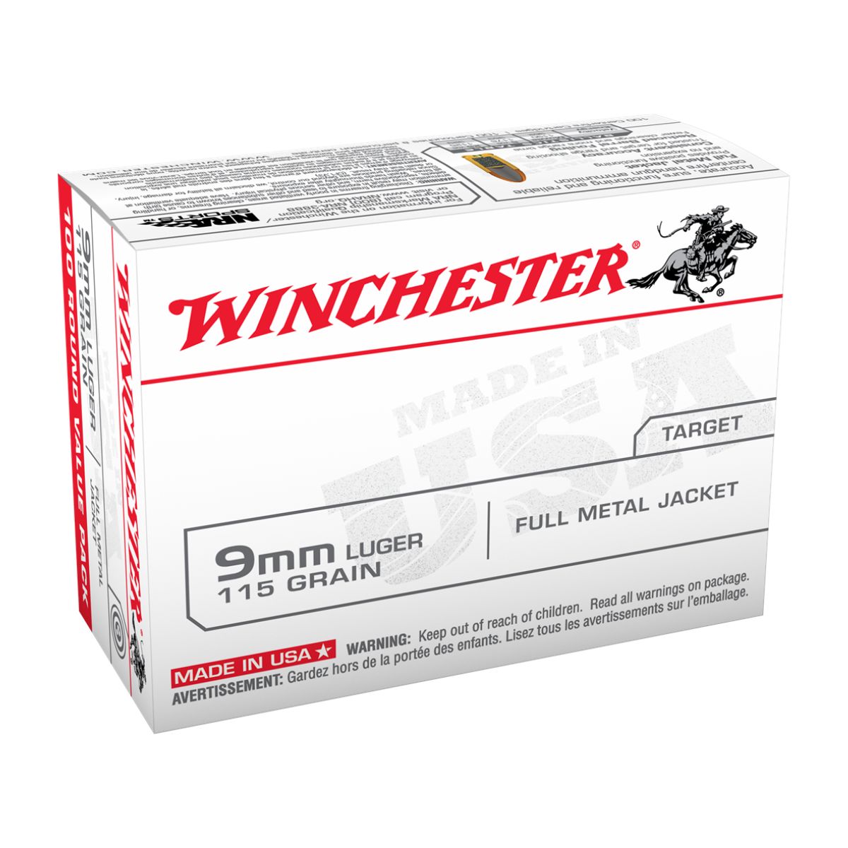Winchester - Winchester 9 MM 115 GR