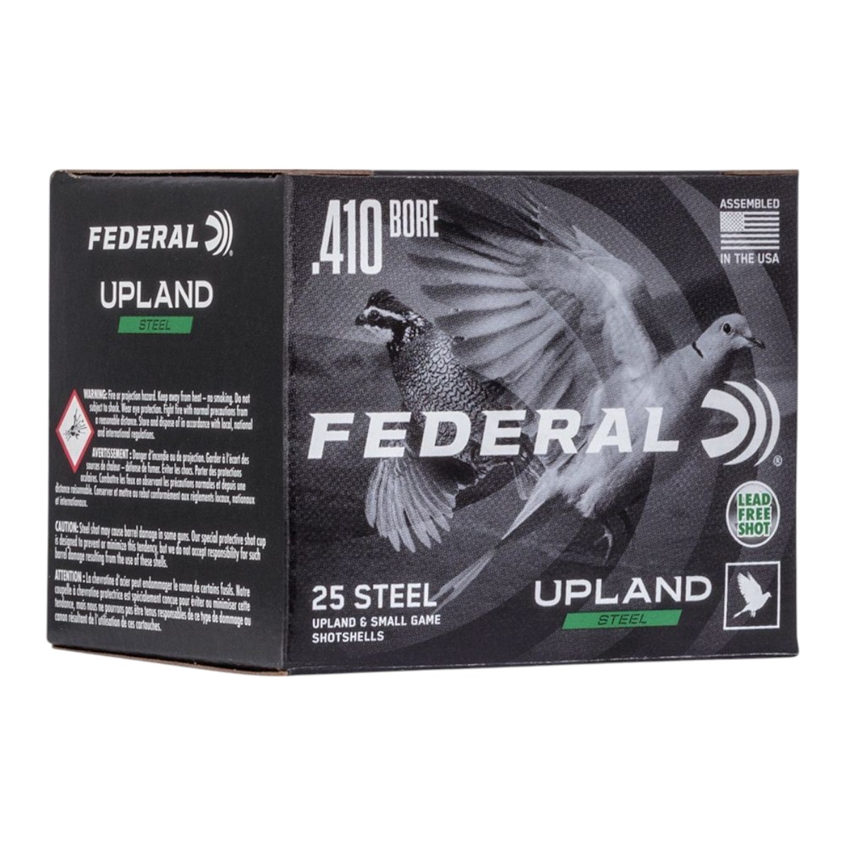 Federal Ammunition - Upland steel 410 GA 3'' #6