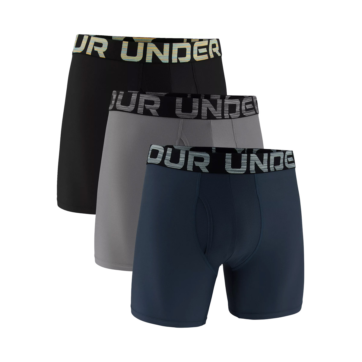 Under Armour - Men's UA Performance Tech 6" Boxer - 3 Per Pack