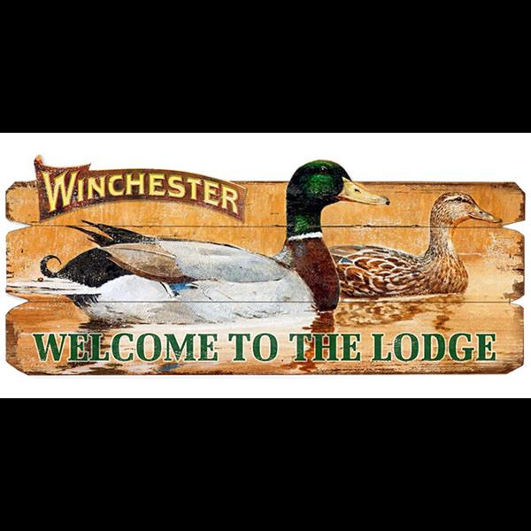 Winchester Duck Wood Sign - Rivers Edge Products