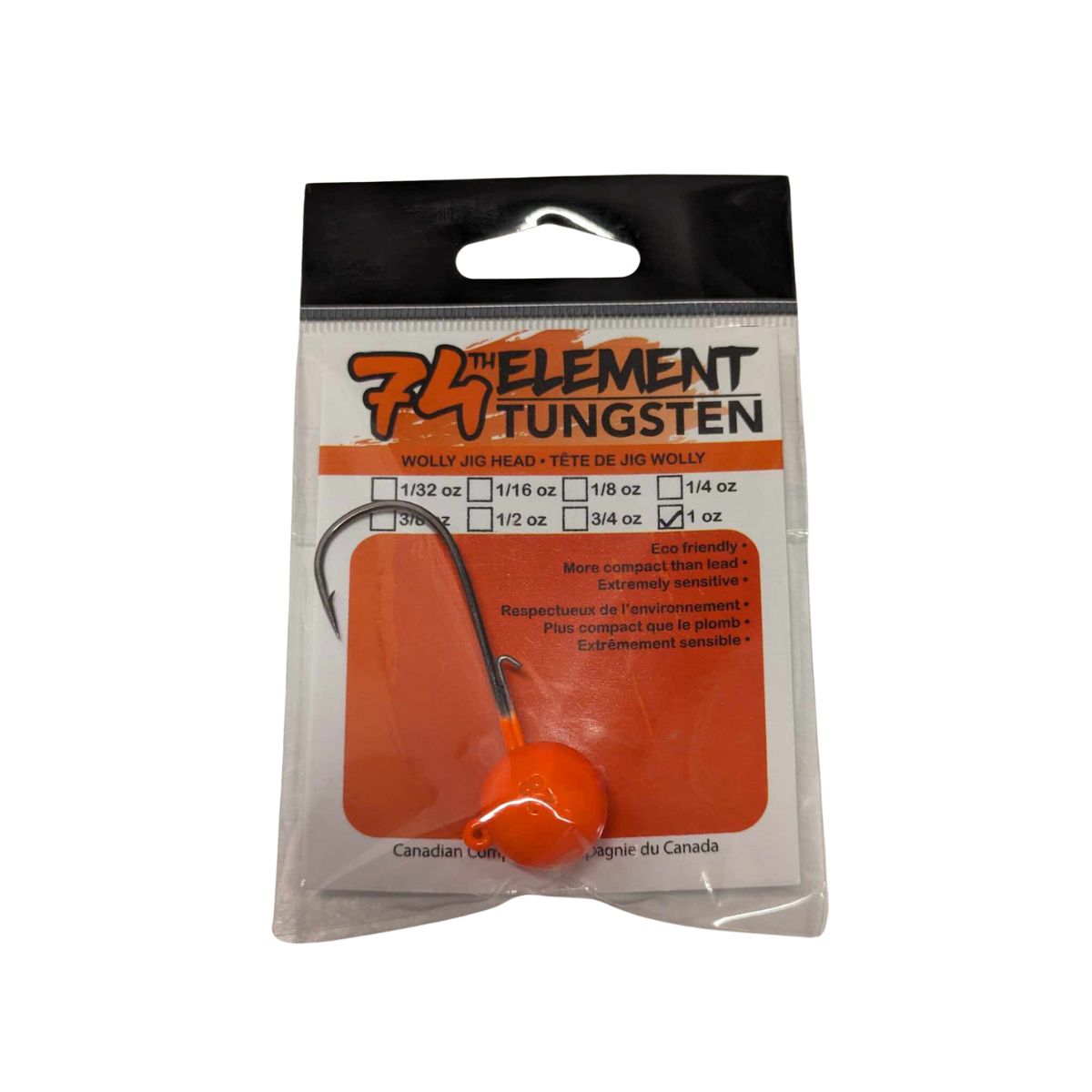 74th Element - Wolly Jig Head 1 oz