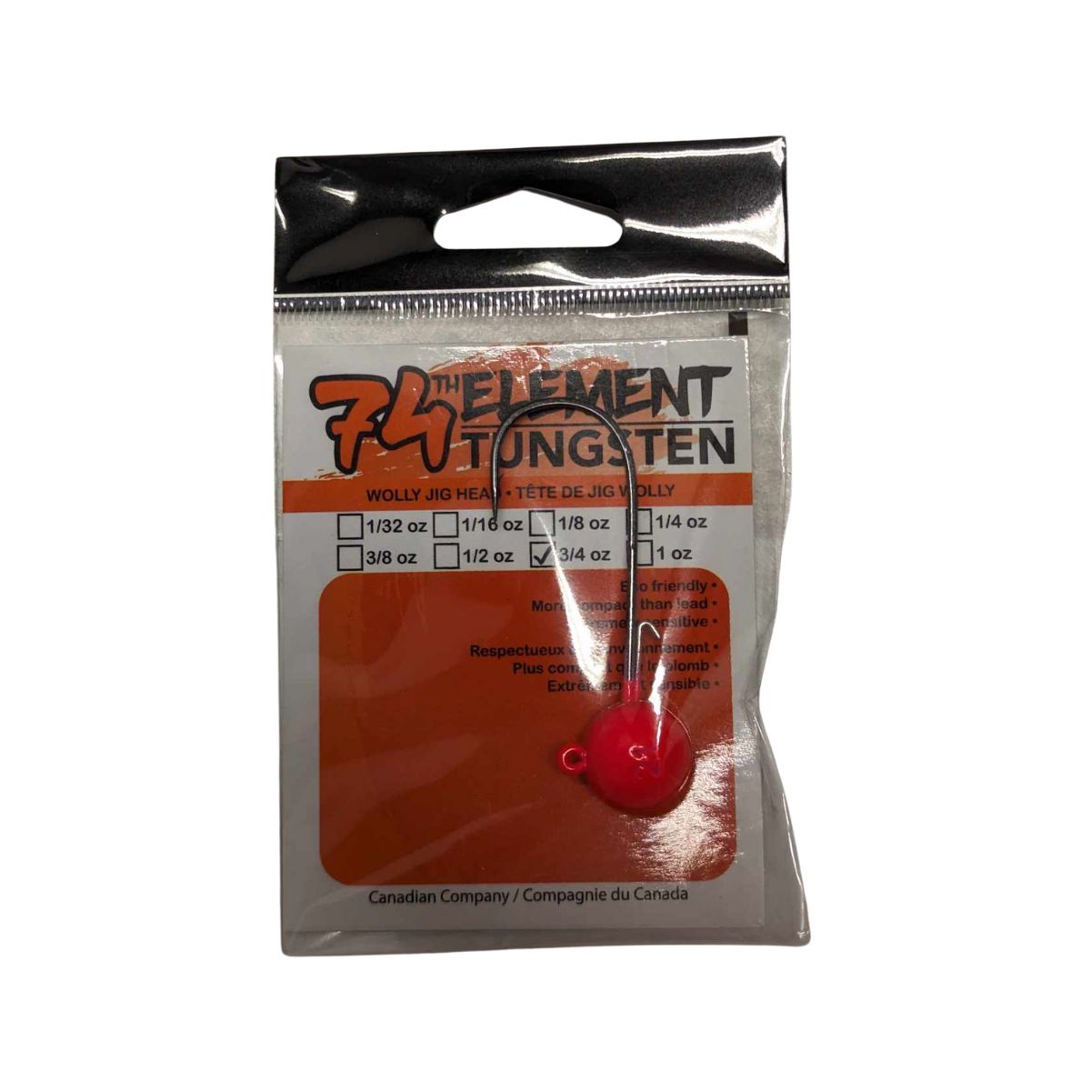 74th Element - Wolly Jig Head ¾ oz