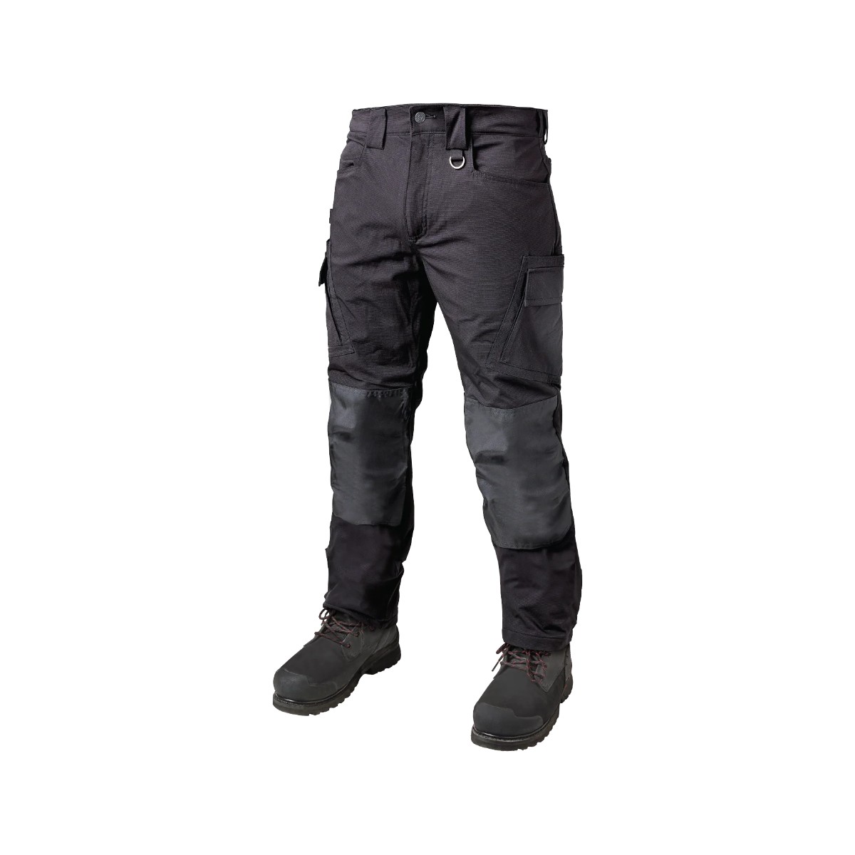 Tough Duck - Pantalon cargo « Comfort-Fit » en tissu « Tough Flex » doublé de molleton