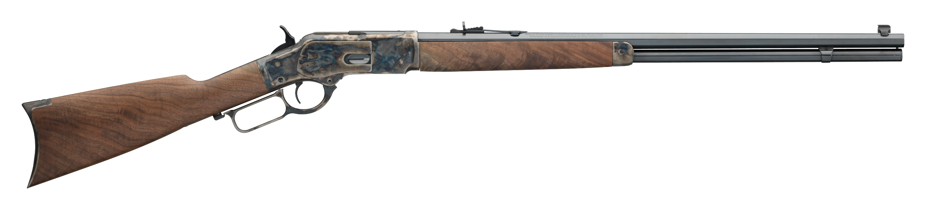 1873 Sporter Octagon Color Case Hardened Lever Action Riffle
