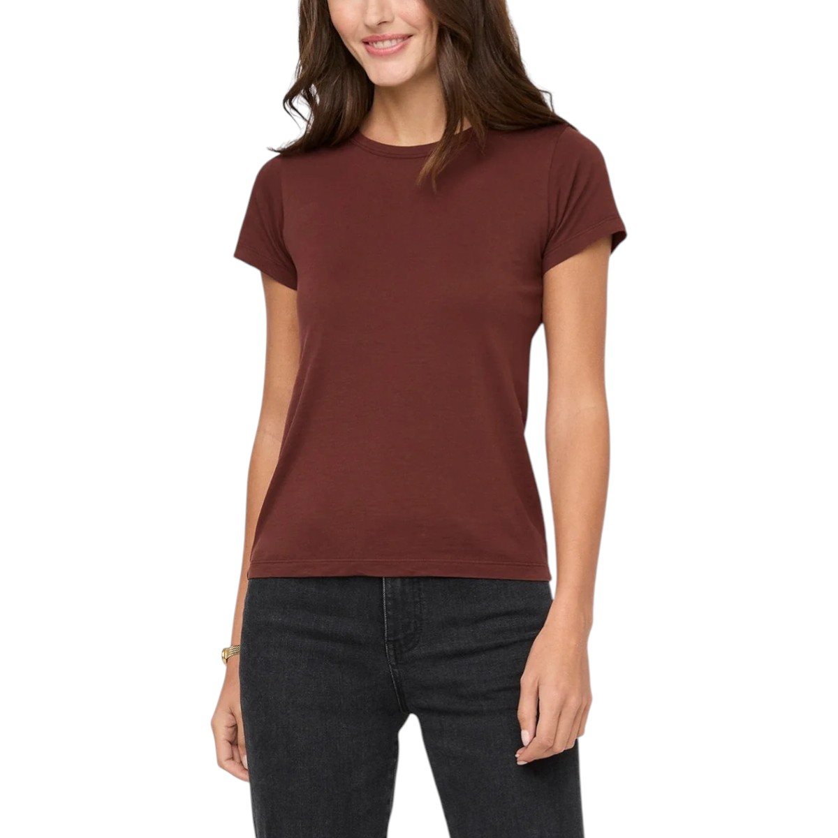 DUER - Women's PurePima Slim Crew T-Shirt