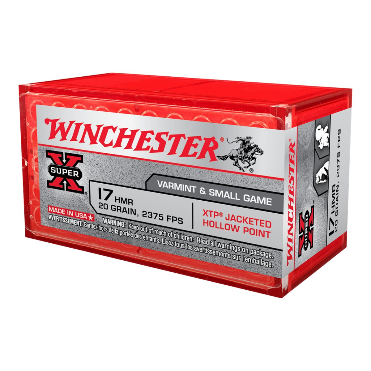 Winchester - Super X 17 HMR 20 GR