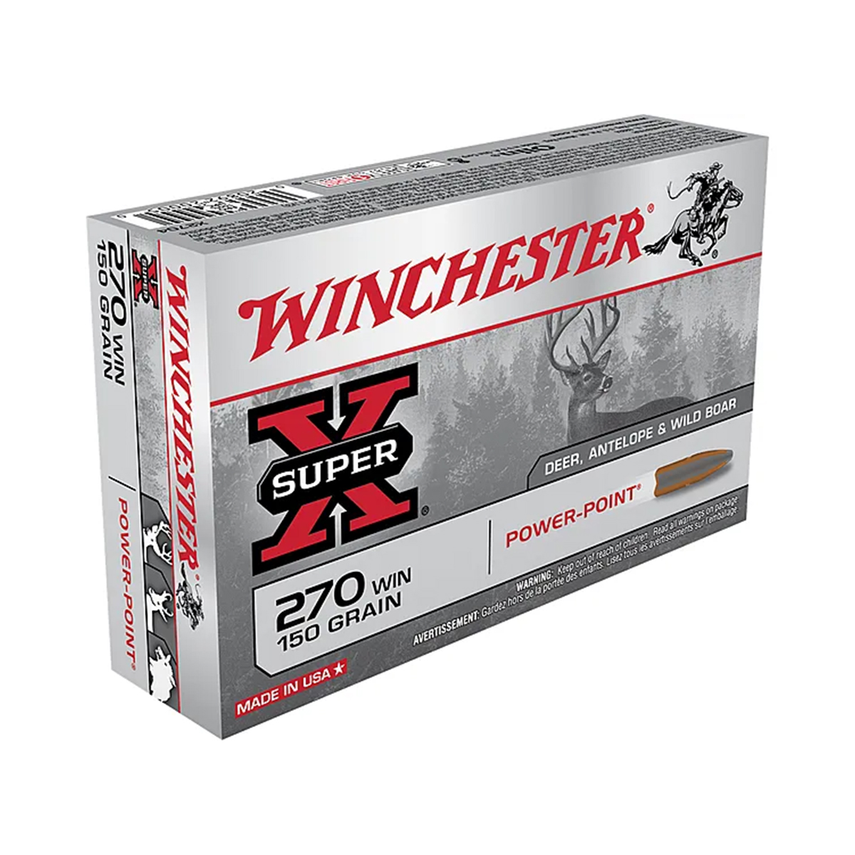 Winchester - Super-X 270 WIN 150 GR