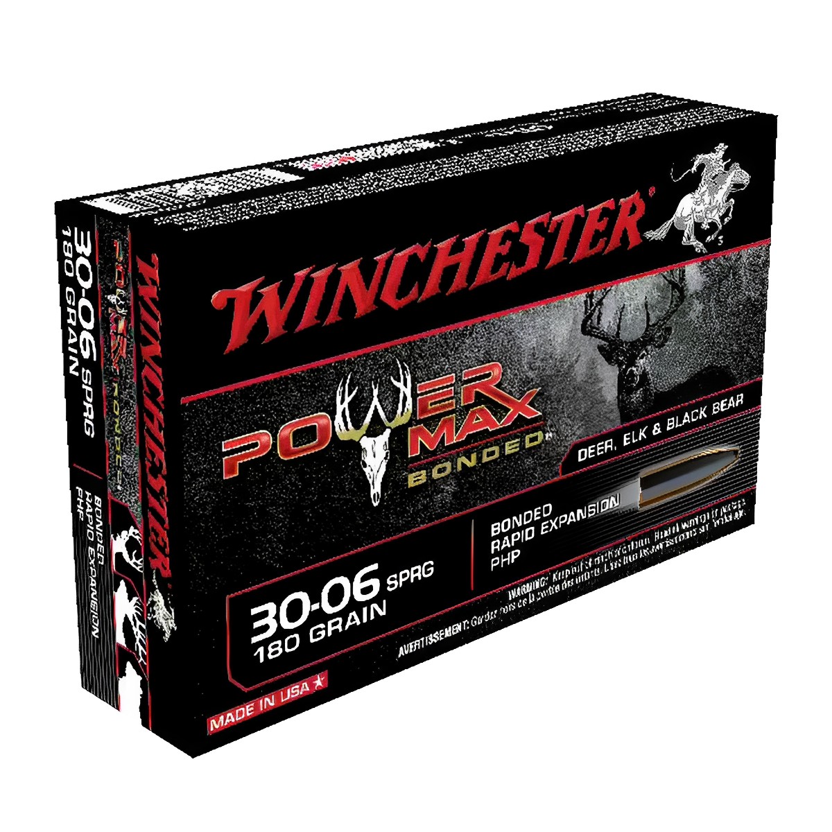 Winchester - Power Max Bonded 30-06 SPRG 180 GR