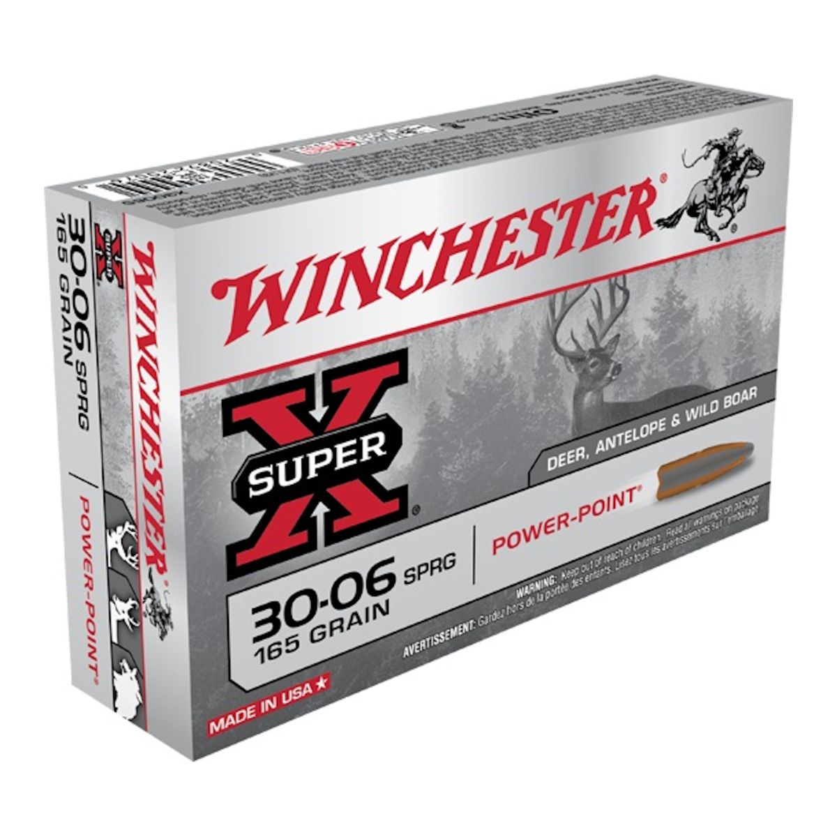 Winchester - Super-X 30-06 SPRG 165 GR