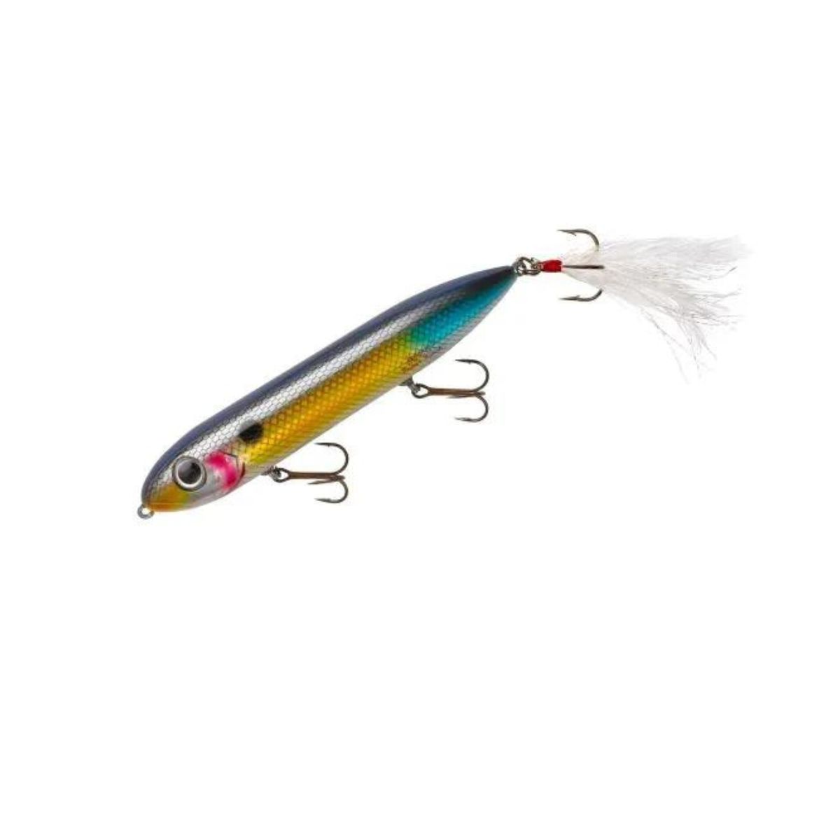Bomber Lures - Heddon Feather Dressed Super Spook Jr. Swimbait - 3 ½''