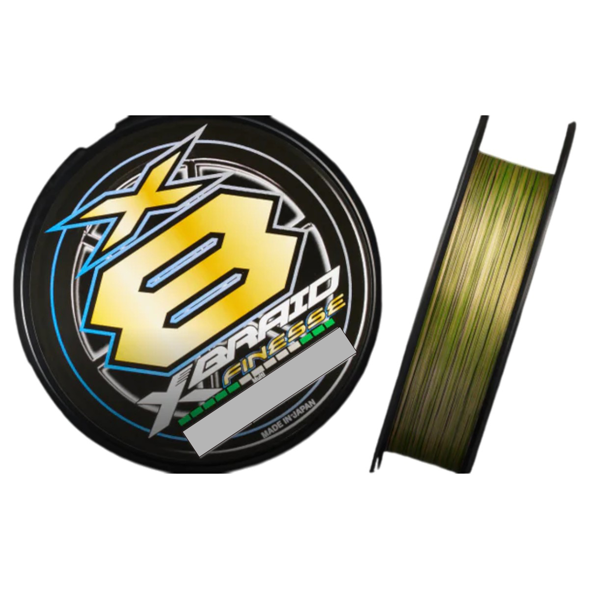 Daiwa - Ligne tressée XBraid Finess X8 - 165 verges